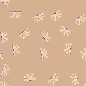 Seamless pattern text book open cartoon vector Stock Illustration