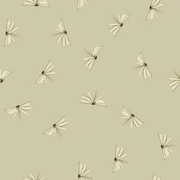 Seamless pattern text book open cartoon vector Stockillustratie