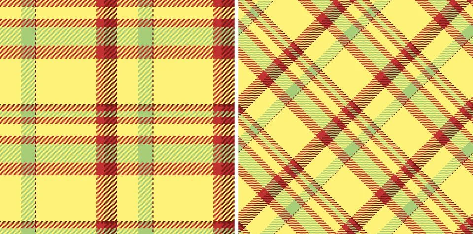 Seamless pattern textile of texture background fabric with a tartan plaid v.. Stock Illustration