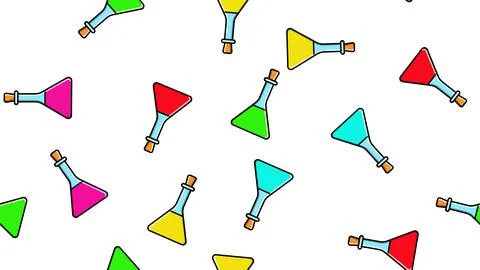 Seamless pattern texture of endless repeating triangular multi-colored medica Illustrazione stock