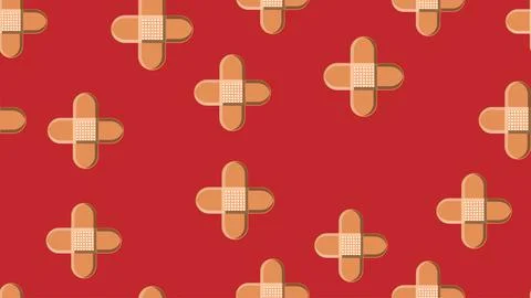 Seamless pattern texture of endless repetitive corporal medical pharmacologic Stock Illustration