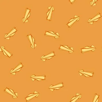 Seamless pattern texture kitchen towel cartoon vector Stock Illustration