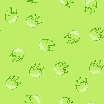 Seamless pattern texture melted circle cartoon vector Stockillustratie