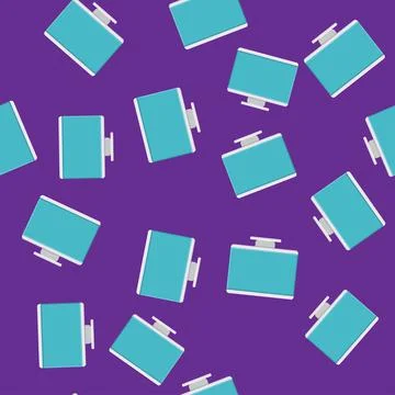 Seamless pattern, texture of modern digital rectangular lcd liquid crystal ic 库存插图