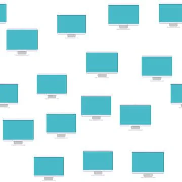 Seamless pattern, texture of modern digital rectangular lcd liquid crystal ic 스톡 일러스트