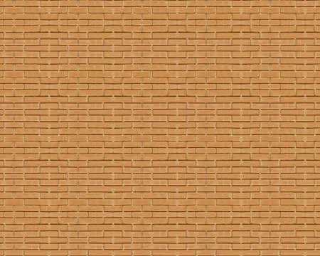 Seamless pattern texture orange brick wall natural photo. 스톡 사진