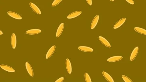 Seamless pattern texture of oval yellow medical pharmacetic pills capsule cap Stock Illustration