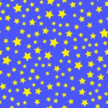 Seamless pattern, texture with random, scattered shapes Stockillustratie