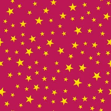 Seamless pattern, texture with random, scattered shapes Stock Illustration