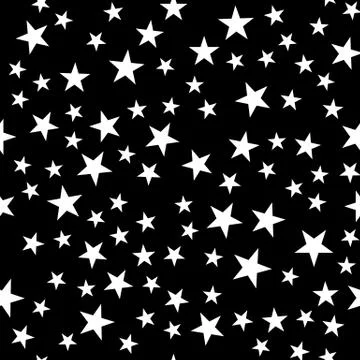 Seamless pattern, texture with random, scattered shapes Stockillustratie