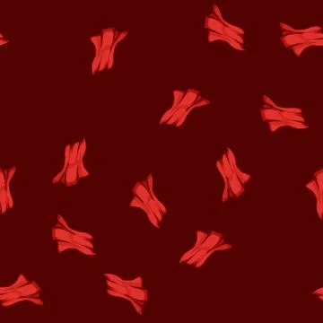Seamless pattern texture red dreapery cartoon vector 스톡 일러스트