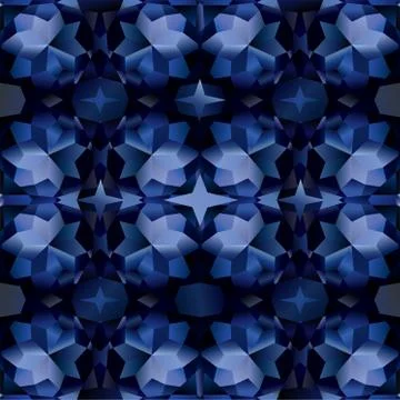 Seamless pattern with texture of sapphire Stock Illustration