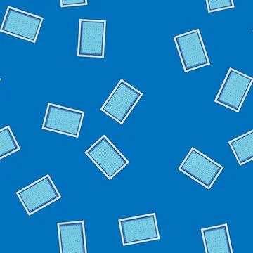 Seamless pattern texture top view pool cartoon vector Stockillustratie