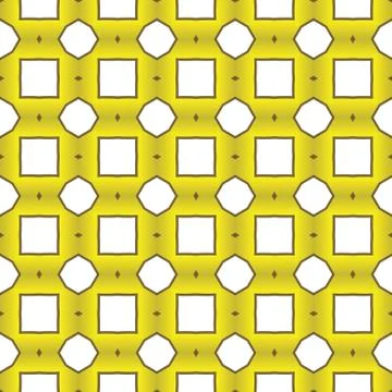 Seamless pattern texture vector background with geometric shapes, colored in  Stock Illustration