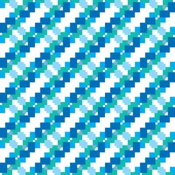 Seamless pattern texture vector background with geometric shapes, colored in  Stock-Illustration