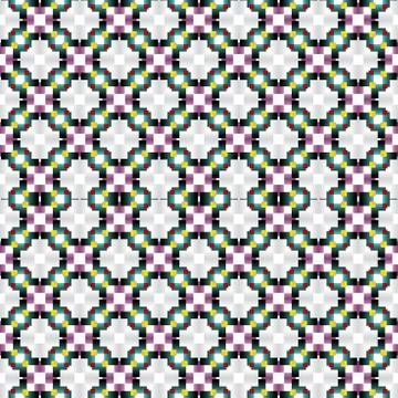 Seamless pattern texture vector background with geometric shapes, gradient co 스톡 일러스트