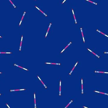 Seamless pattern therapy insulin pen cartoon vector Stock Illustration