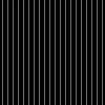 Seamless pattern of thin white lines on a black background. Stock Illustration