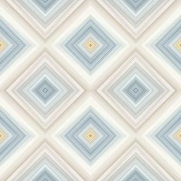Seamless pattern tile for fashion fabric print, abstract futuristic geometric Illustrazione stock