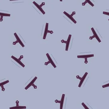 Seamless pattern tile notched trowel cartoon vector Stock Illustration