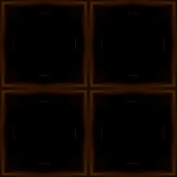 The seamless pattern of the tile is a square kaleidoscope in chocolate tones. Stock Photos