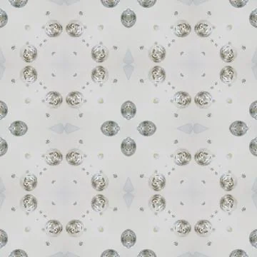 The seamless pattern of the tile is a square kaleidoscope in chocolate tones. Stock Photos