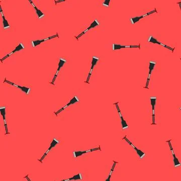 Seamless pattern tool brick chisel cartoon vector Stockillustratie