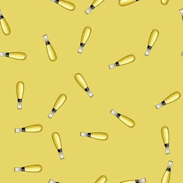 Seamless pattern tool citrus zester cartoon vector Stock Illustration