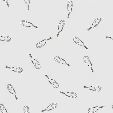 Seamless pattern tool drain snake cartoon vector イラスト素材