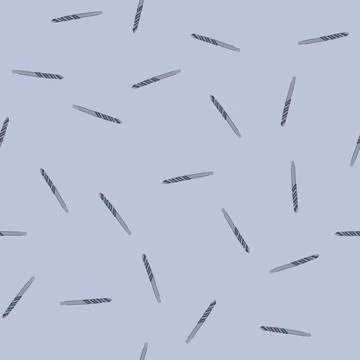 Seamless pattern tool drill bit cartoon vector Stock Illustration