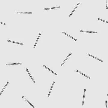Seamless pattern tool drill bit cartoon vector Illustrazione stock