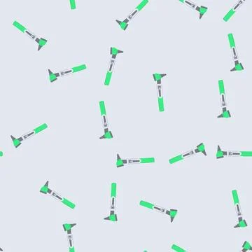 Seamless pattern tool otoscope cartoon vector Stock Illustration