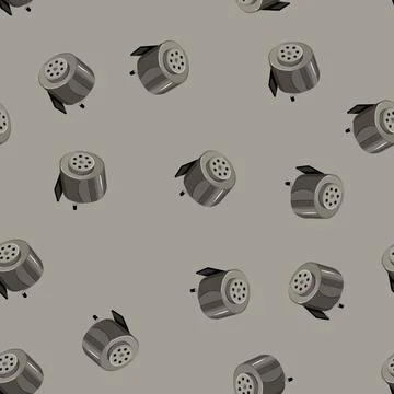 Seamless pattern tool pencil sharpen cartoon vector Illustration