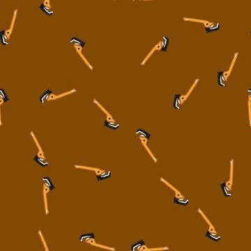 Seamless pattern tool pipe wrench cartoon vector 스톡 일러스트