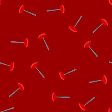 Seamless pattern tool plunger cartoon vector Stock Illustration