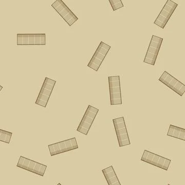 Seamless pattern tool sushi rolling mat cartoon vector Stock Illustration