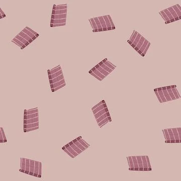 Seamless pattern tool sushi rolling mat cartoon vector Stock Illustration
