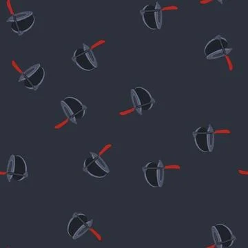 Seamless pattern tool tortilla press cartoon vector イラスト素材