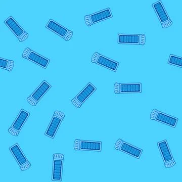 Seamless pattern top inflatable mattress pool cartoon vector Stock Illustration