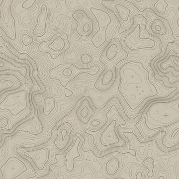 Seamless pattern. Topographic map background with space for copy Seamless Иллюстрация