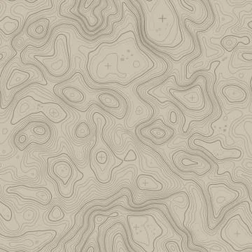 Seamless pattern. Topographic map background with space for copy Seamless イラスト素材