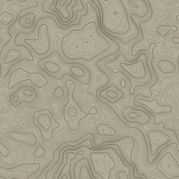 Seamless pattern. Topographic map background with space for copy Seamless イラスト素材