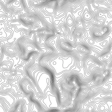 Seamless pattern. Topographic map background with space for copy Seamless Illustrazione stock