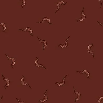 Seamless pattern topping chocolate drip sause cartoon vector イラスト素材