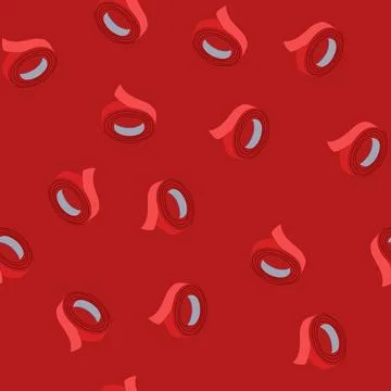 Seamless pattern torn duct tape cartoon vector Illustrazione stock