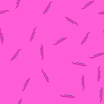 Seamless pattern touring kayak cartoon vector Illustrazione stock