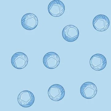 Seamless pattern tournament soccer ball cartoon vector Stock Illustration
