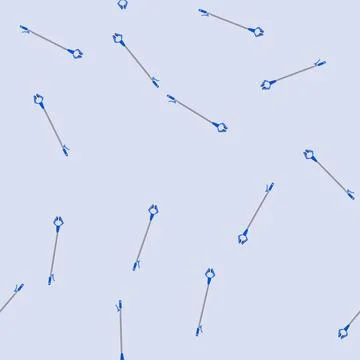 Seamless pattern toy grabber tool cartoon vector Stock Illustration