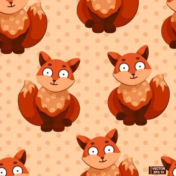 Seamless pattern of toys animals Stock Illustration
