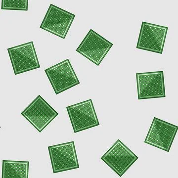 Seamless pattern trace circuit board cartoon vector イラスト素材